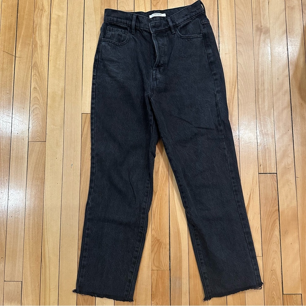 100% Cotton Black Denim Jeans